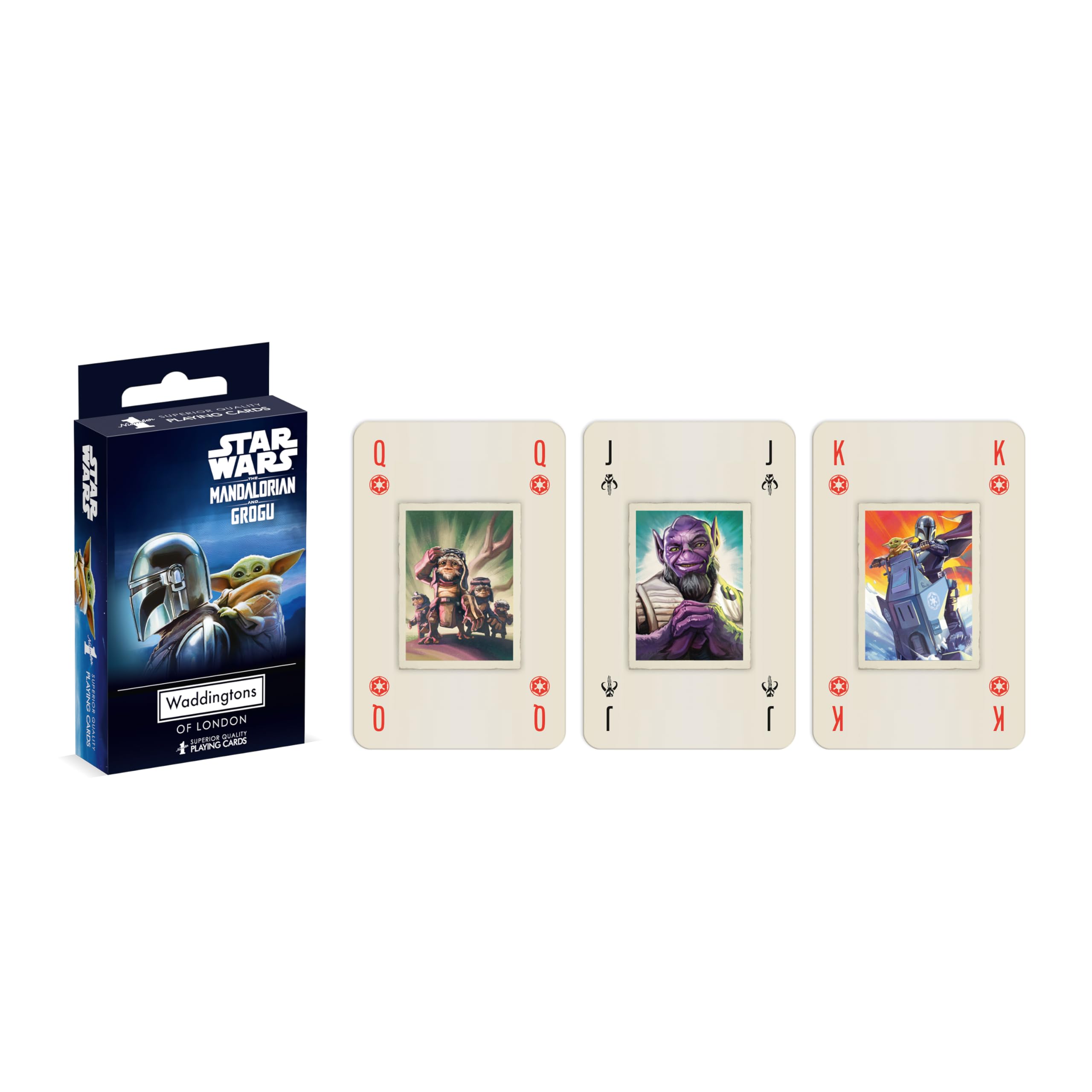Winning Moves Number 1 Spielkarten Star Wars Mandalorian Deck