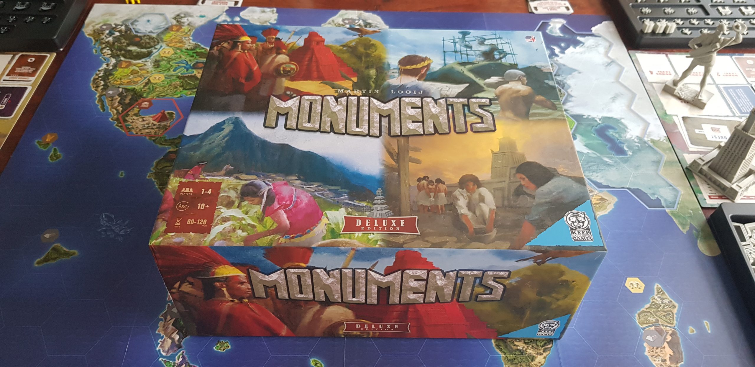 Keep Exploring Games Monuments Englisch Deluxe Brettspiel