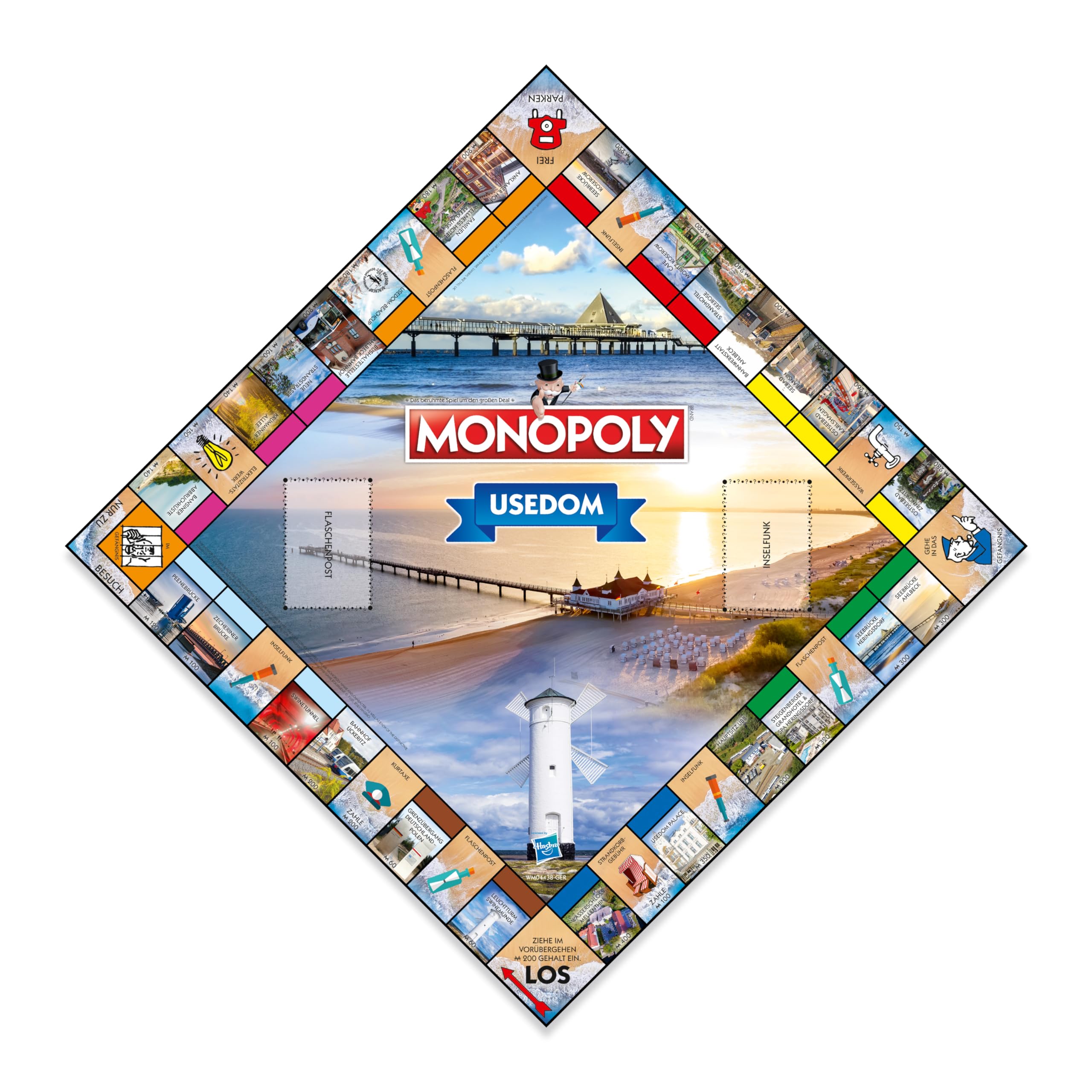 Winning Moves Monopoly Usedom Edition Brettspiel 2-6 Spieler