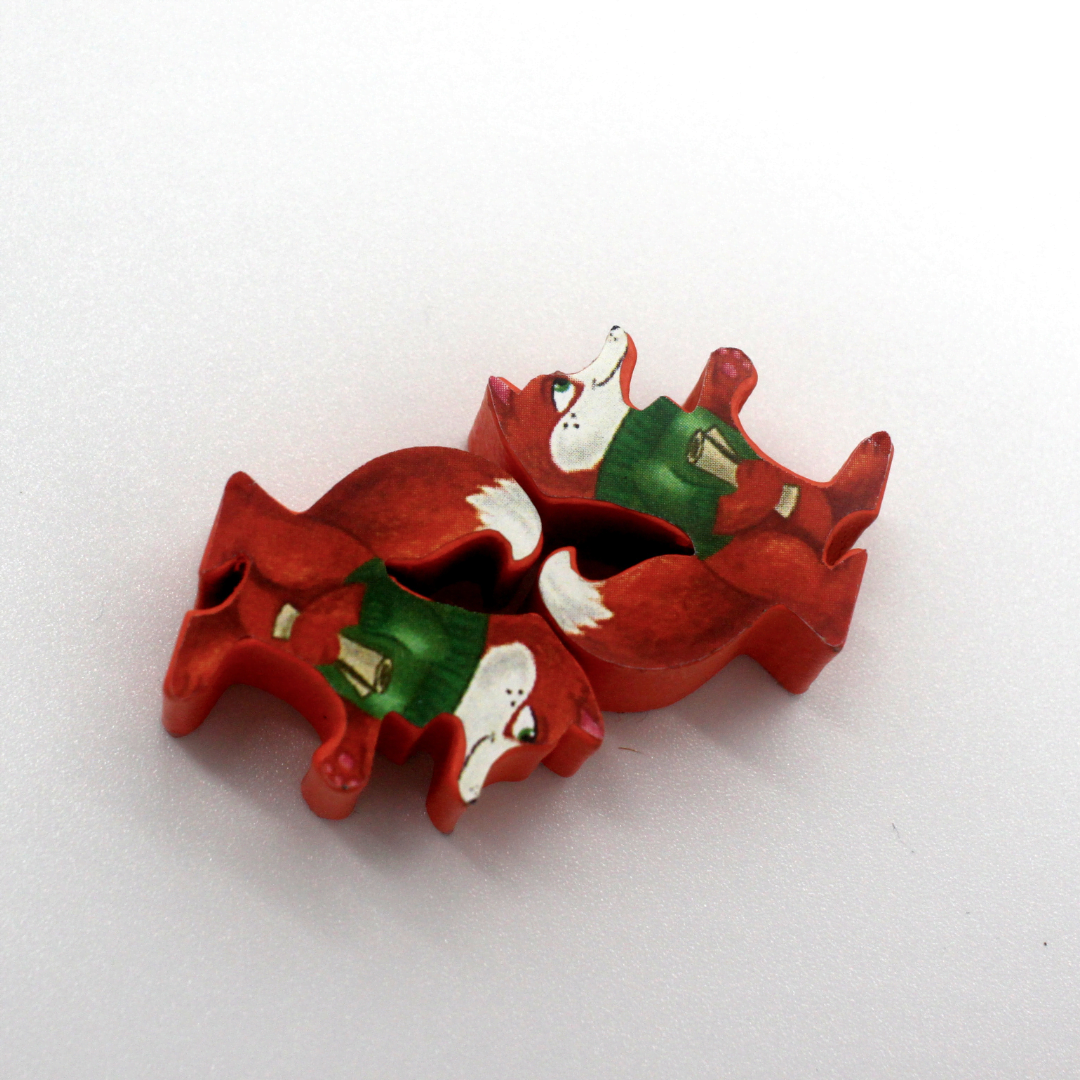 Meeple Sticker Everdell Spirecrest Sticker Set doppelseitig