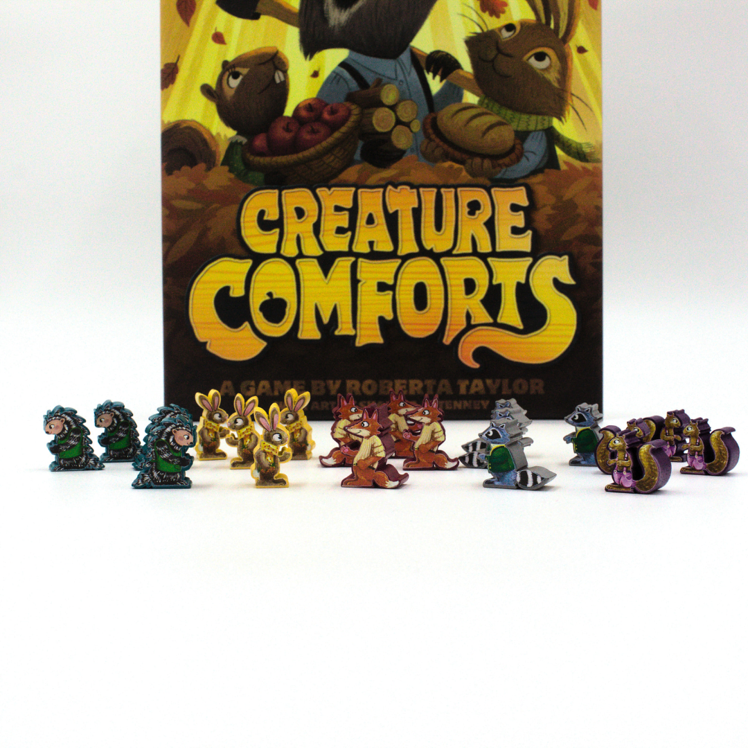 Meeple Sticker Creature Comforts Sticker Set Waldtiere