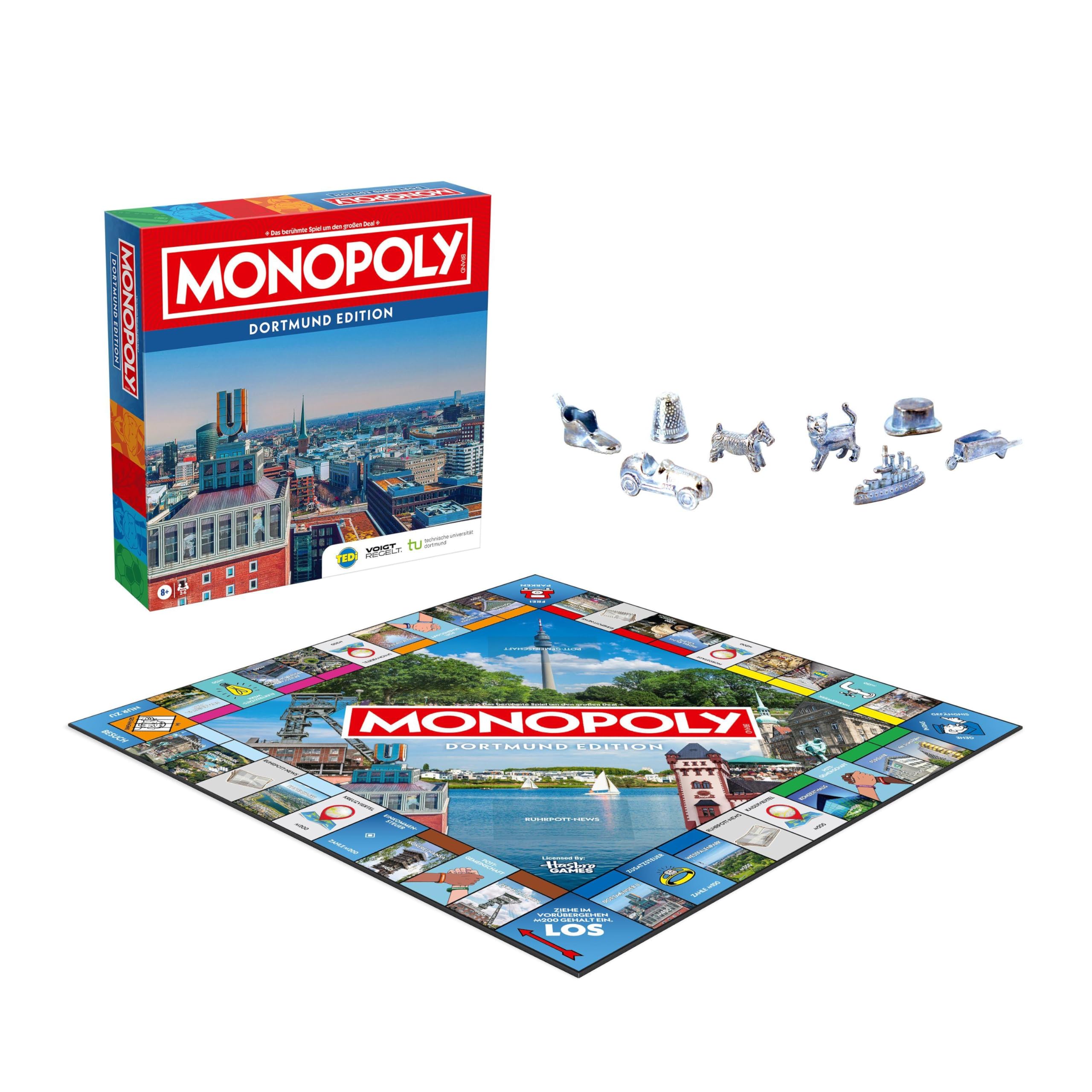 Winning Moves Monopoly Dortmund Brettspiel 2-6 Spieler Deutsch