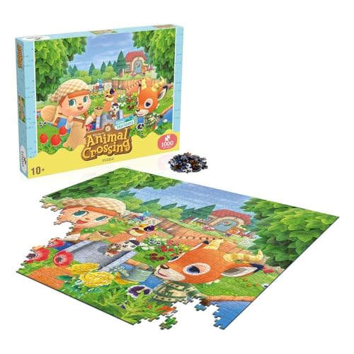 Winning Moves Animal Crossing Puzzle 1000 Teile 26,9x35 cm