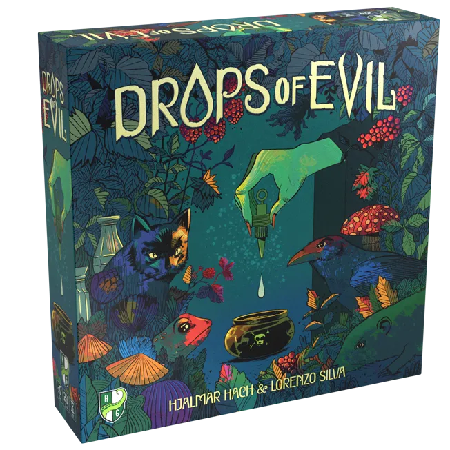 Horrible Drops of Evil Brettspiel Hexen Gift-Spiel