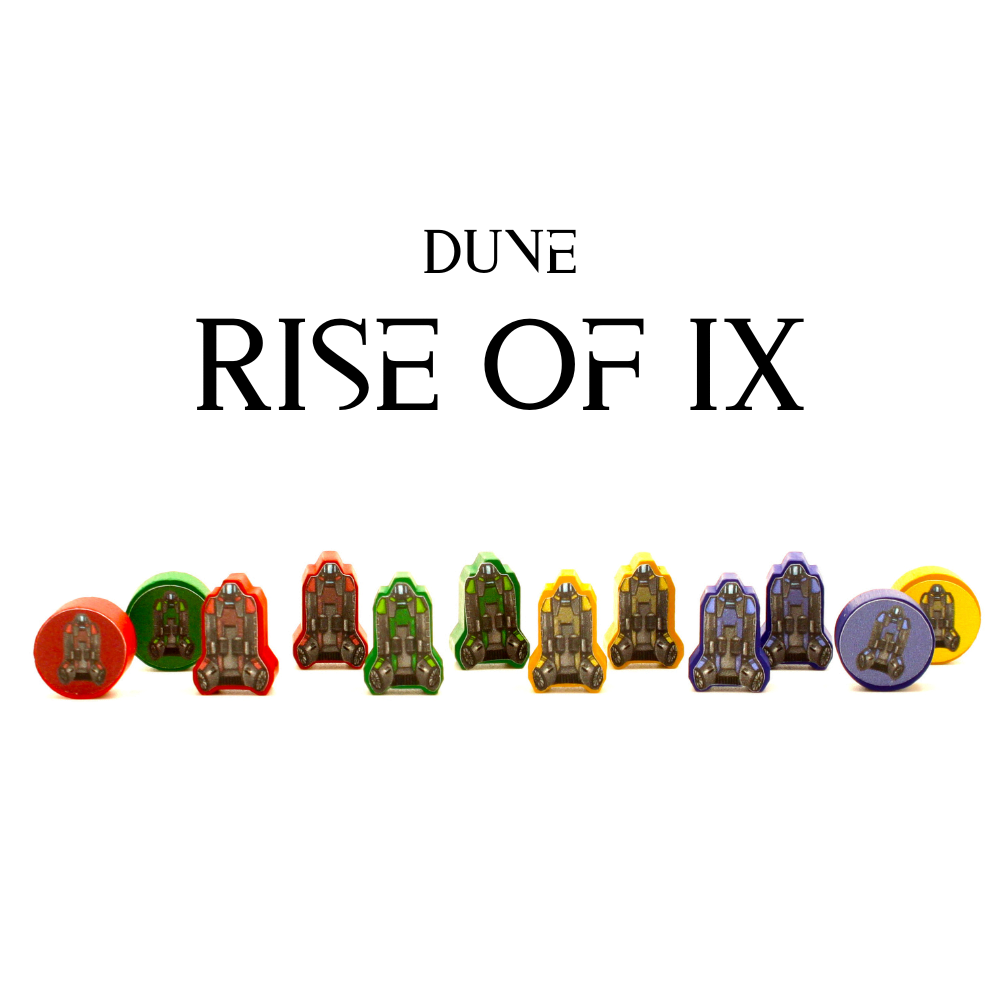 Meeple Sticker Dune Rise of IX Sticker Set Meeple Aufkleber