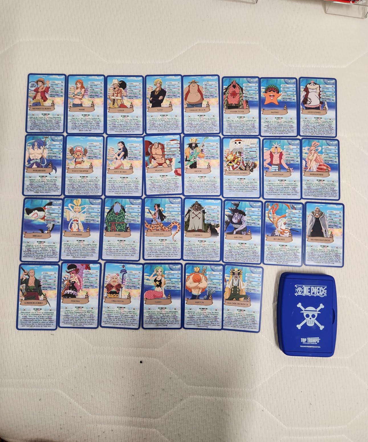 Winning Moves Top Trumps Collectables One Piece Kartenspiel Deutsch