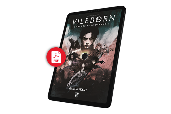 Horrible Vileborn Quickstart Rollenspiel-Heft Einsteiger