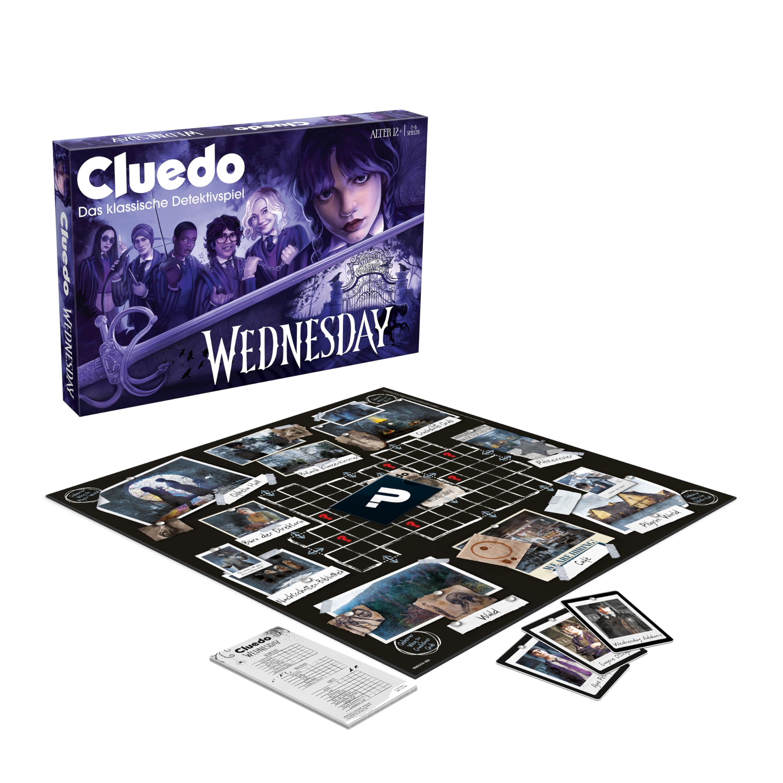 Winning Moves Cluedo Wednesday Edition Brettspiel 2-6 Spieler