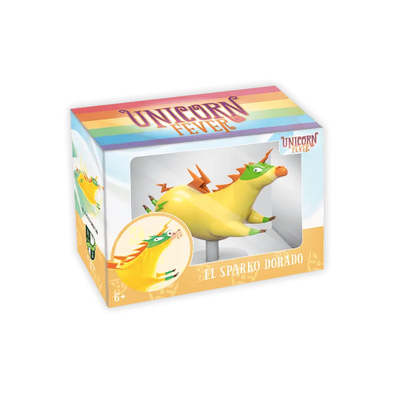 Horrible Unicorn Fever El Sparko Dorado Figur 8,5 cm