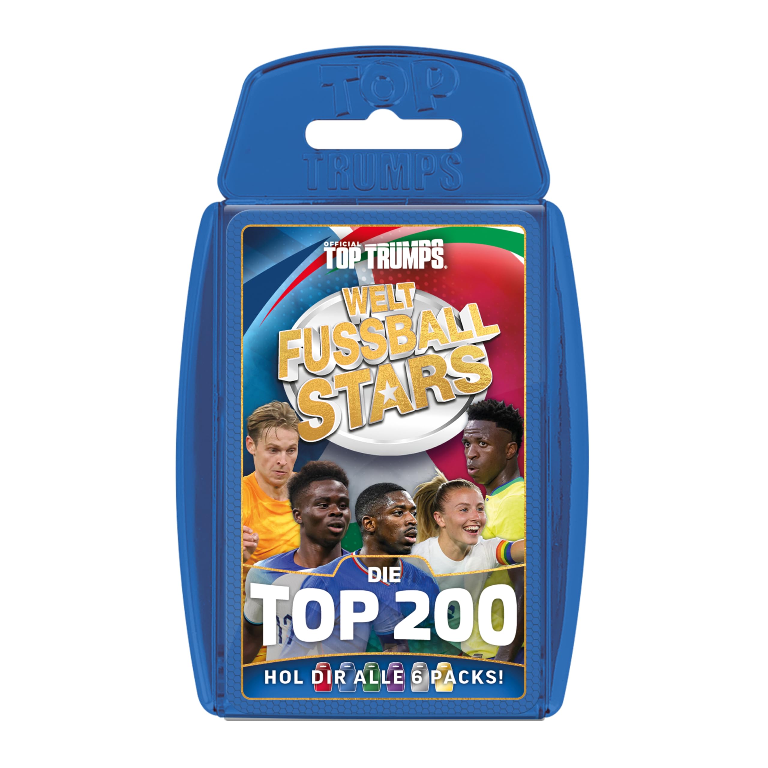 Winning Moves Top Trumps Weltfussballstars Kartenspiel Pack 2