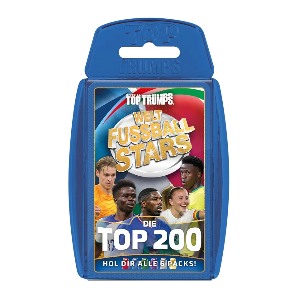 Winning Moves Top Trumps Weltfussballstars Kartenspiel Pack 2