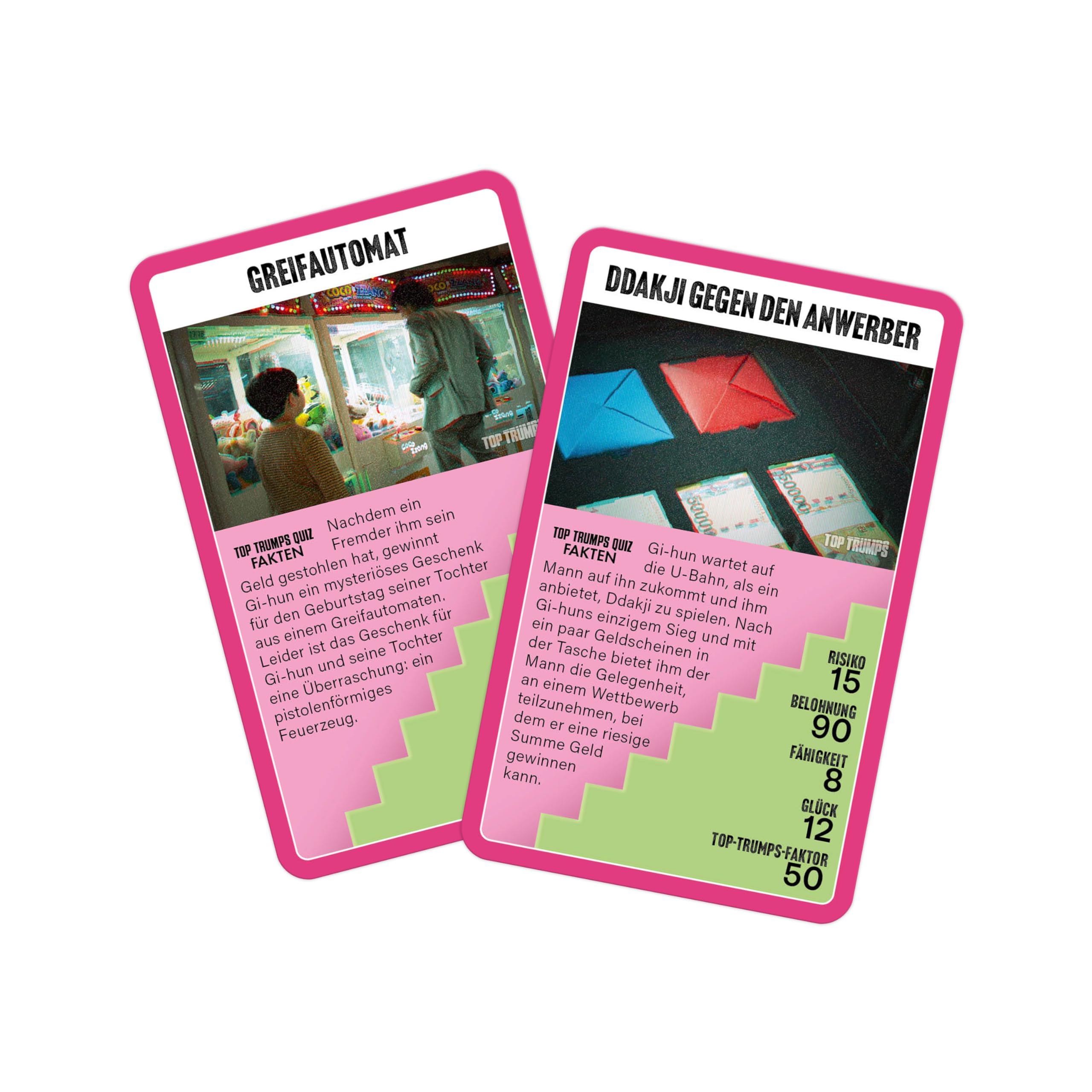 Top Trumps Collectables Squid Game Quartett 30 Karten