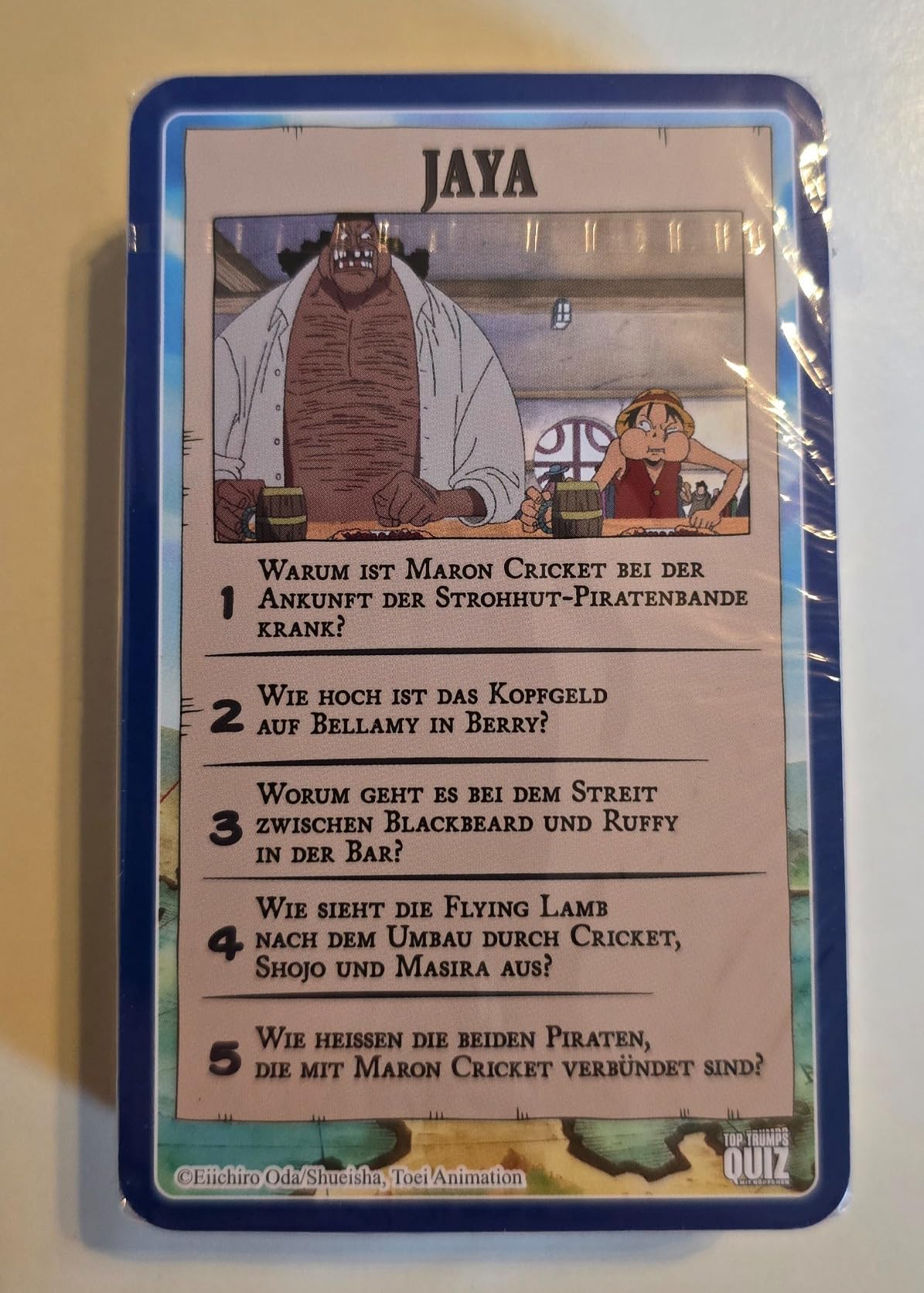 Winning Moves Top Trumps Quiz One Piece Edition Kartenspiel Deutsch