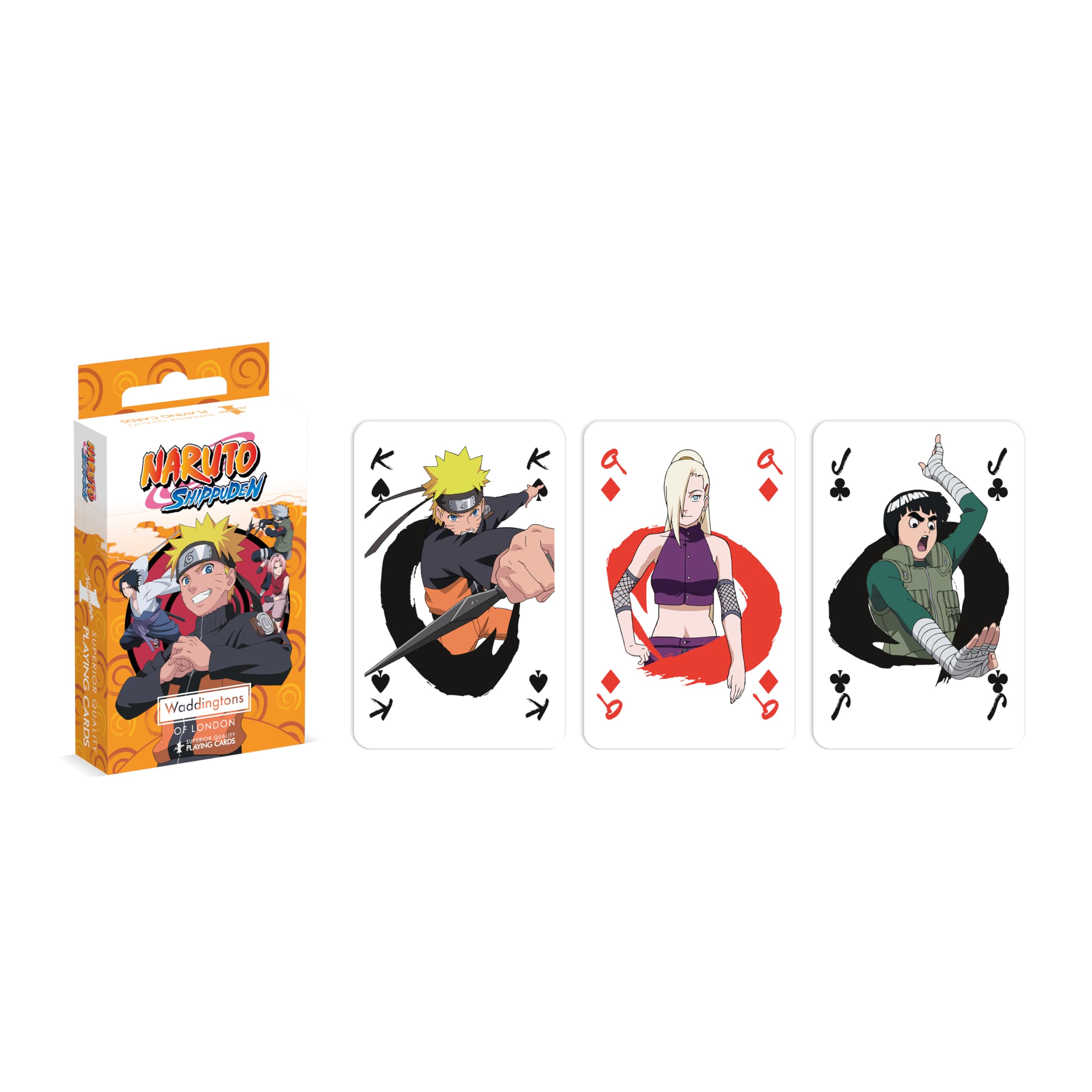 Winning Moves Number 1 Naruto Spielkarten 54 Karten