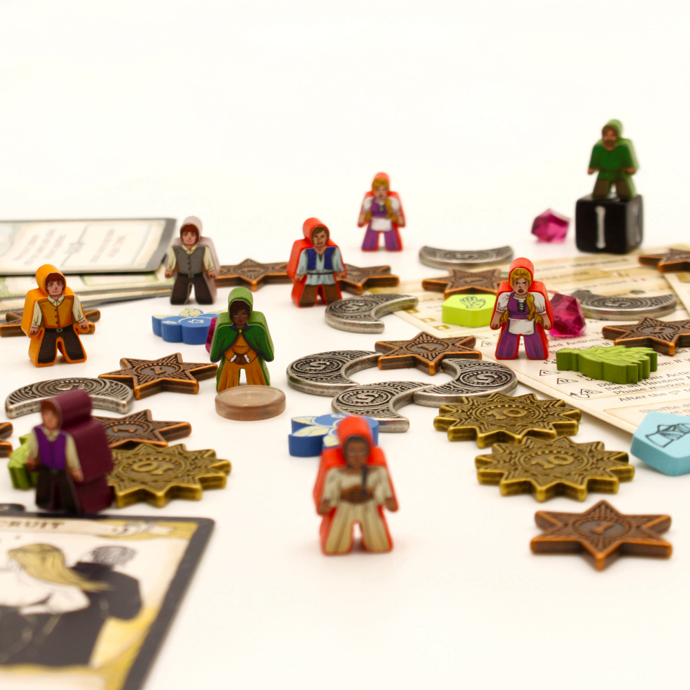 Meeple Sticker Stickers Septima Sticker-Set doppelseitig