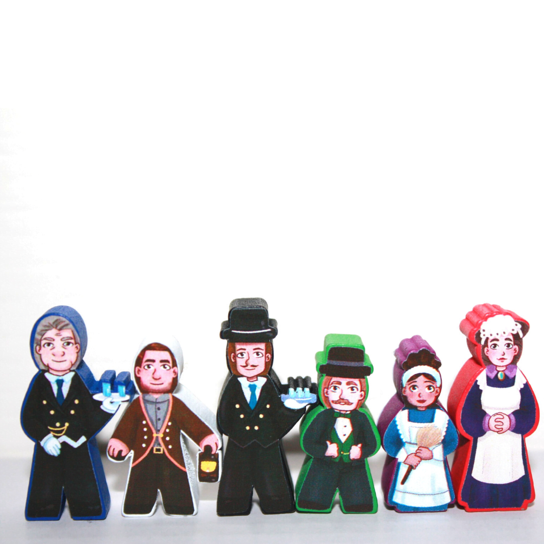 Meeple Sticker Obsession Aufkleber Set doppelseitig