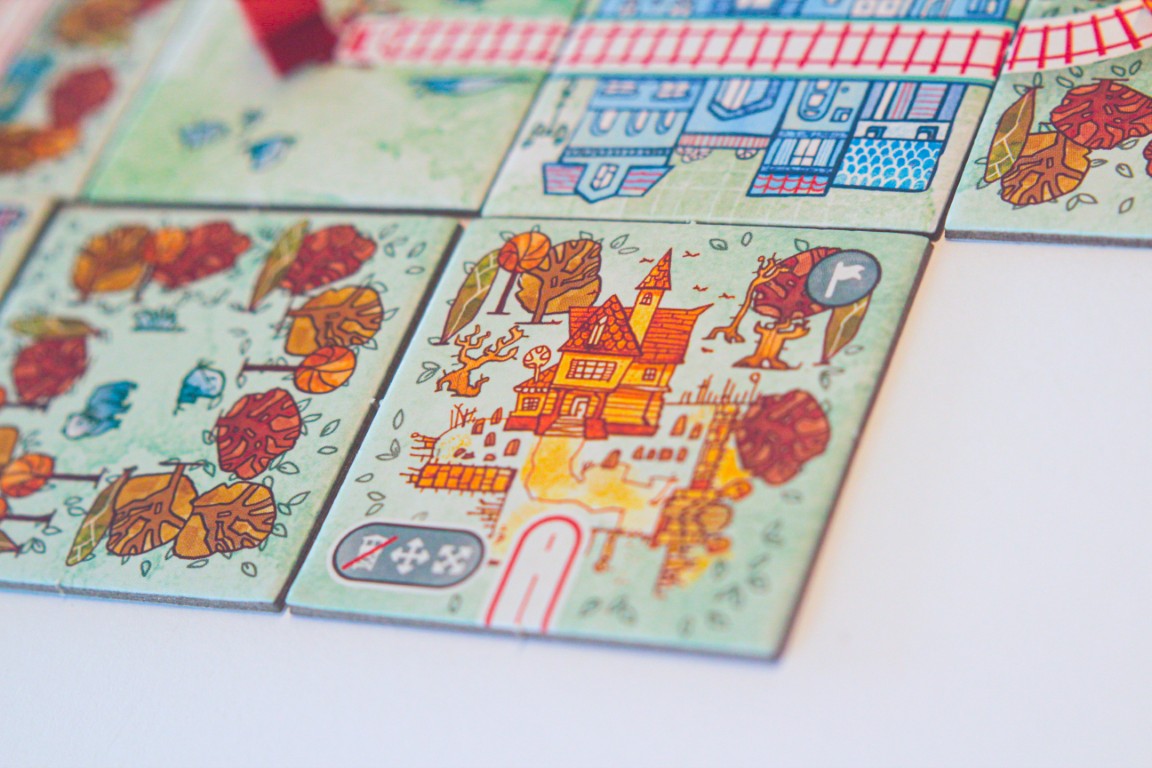 Horrible Railroad Tiles Forest Erweiterung Brettspiel