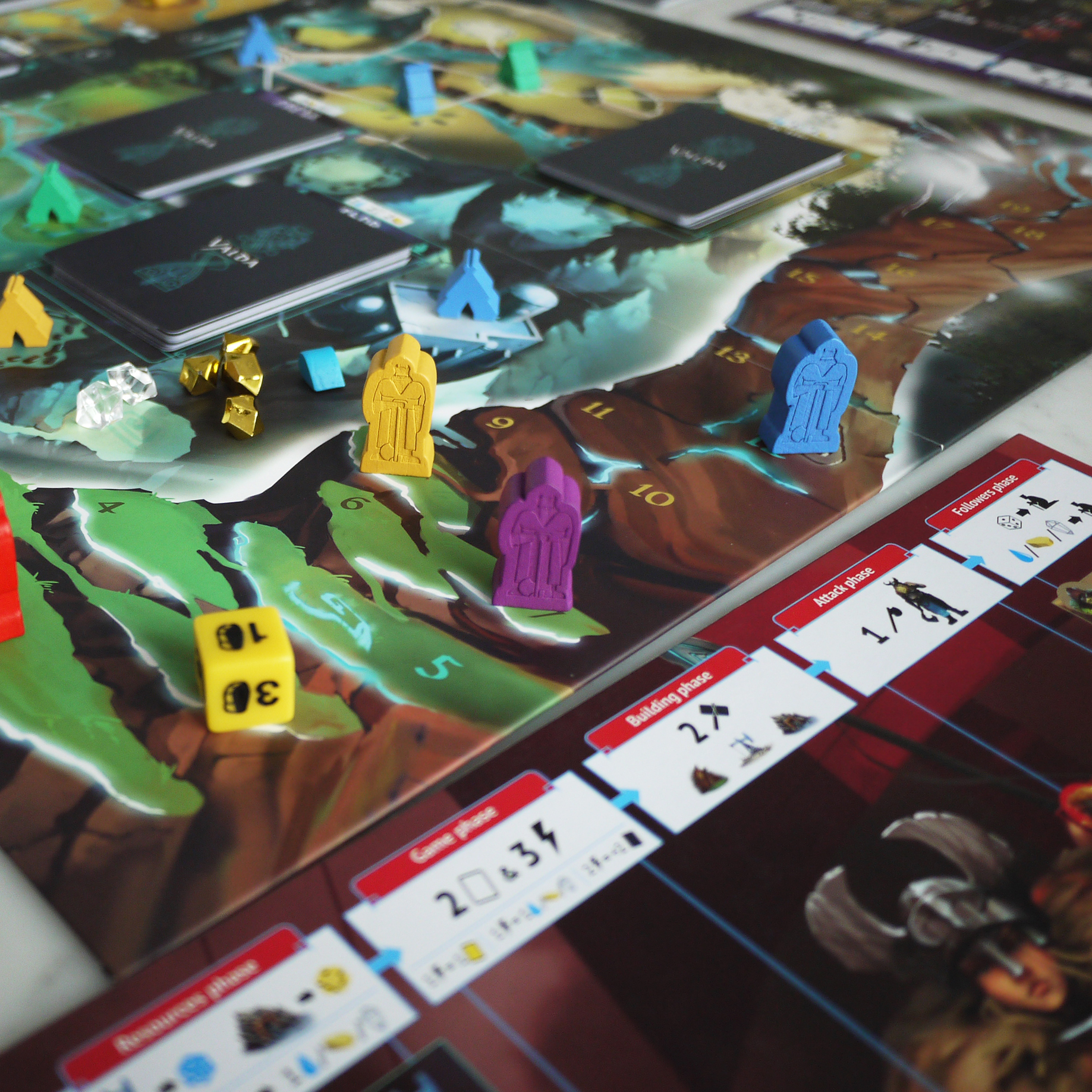 Bannan Games Valda 2nd Edition Brettspiel Wikinger 2-5