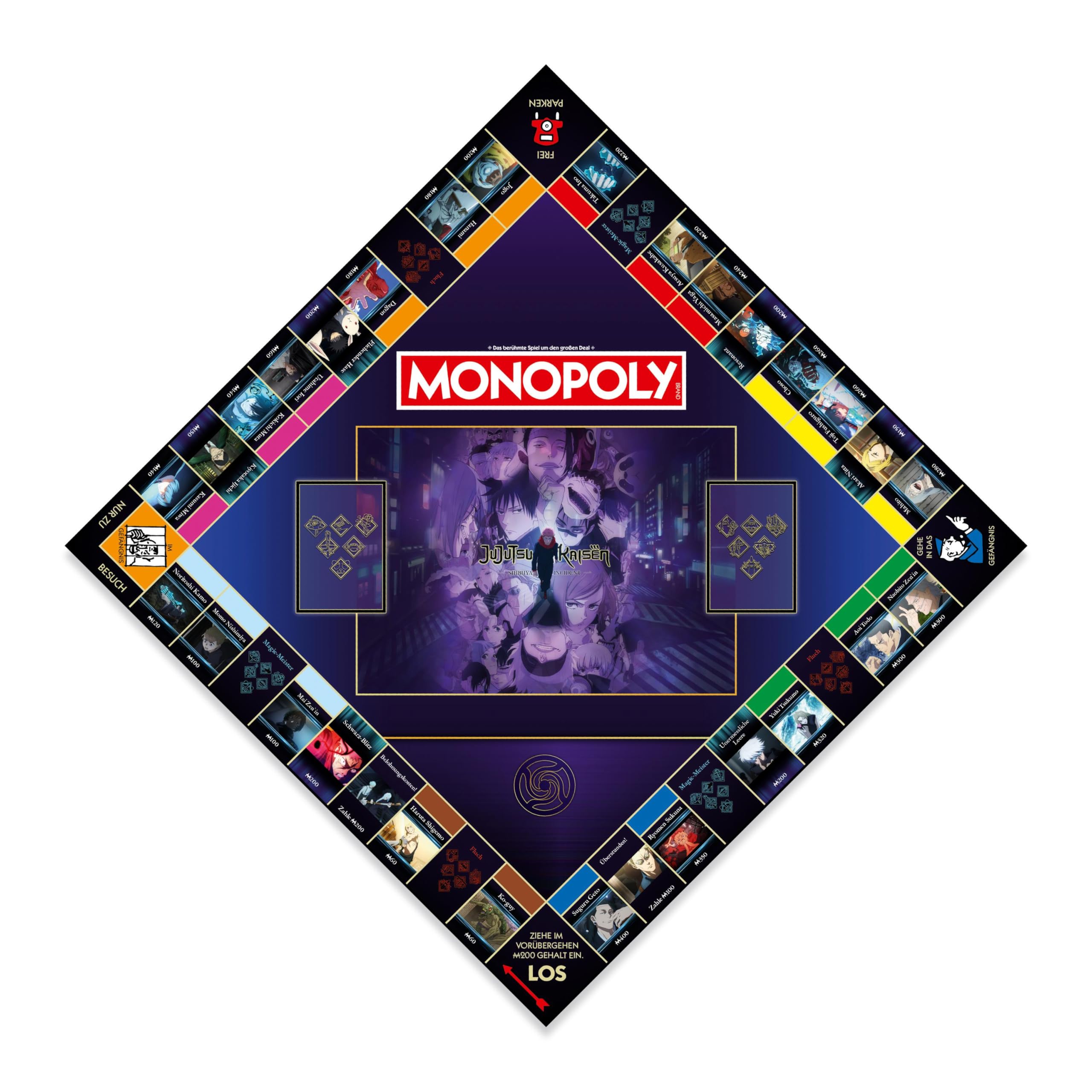 Winning Moves Monopoly Jujutsu Kaisen Season 2 Brettspiel