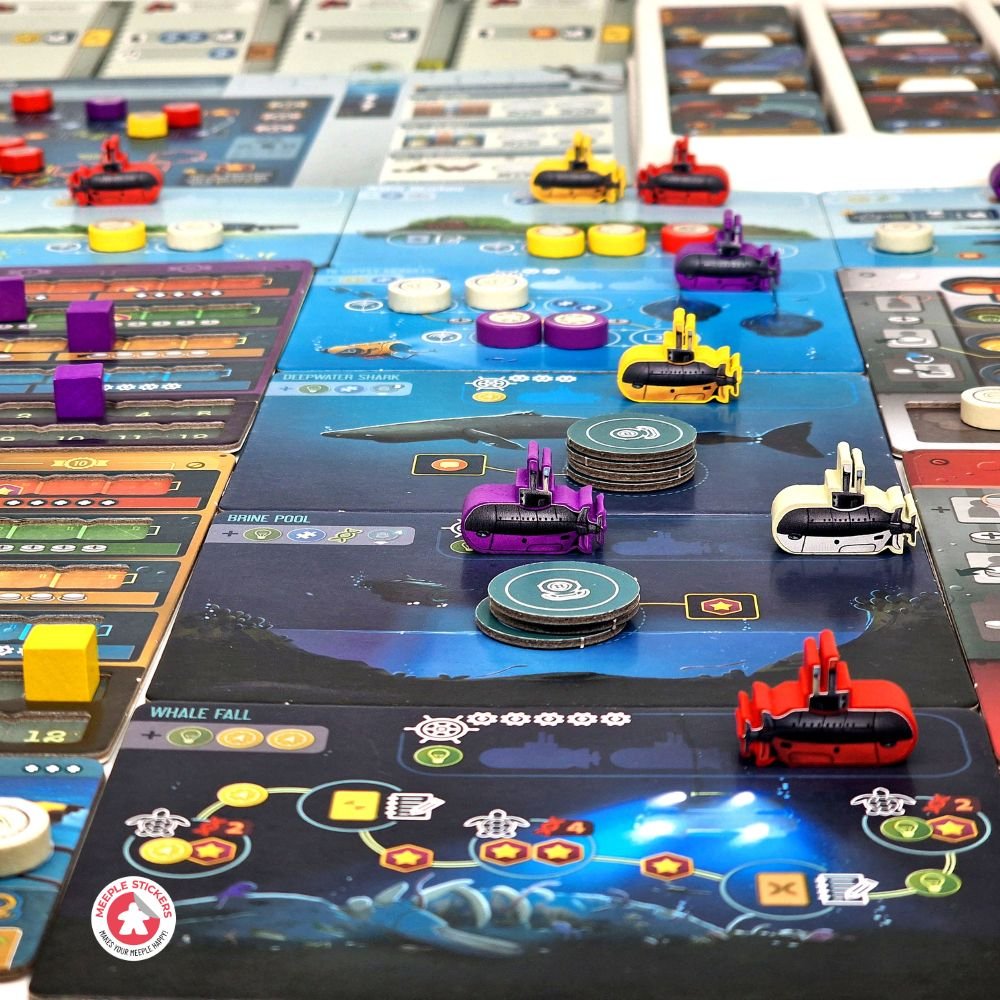 Meeple Sticker Endeavor Deep Sea Sticker Set Aufkleber