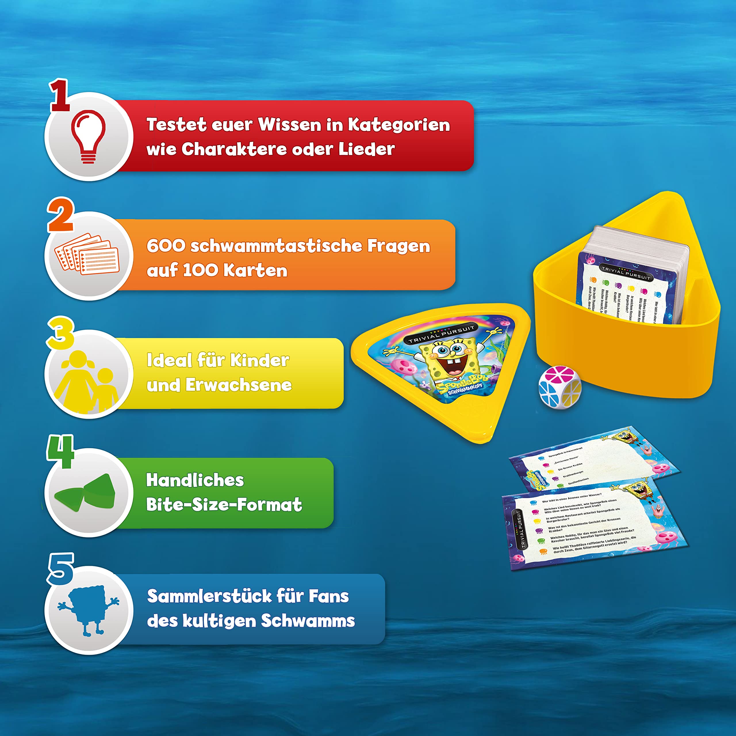 Winning Moves Trivial Pursuit Spongebob Quizspiel 600 Fragen