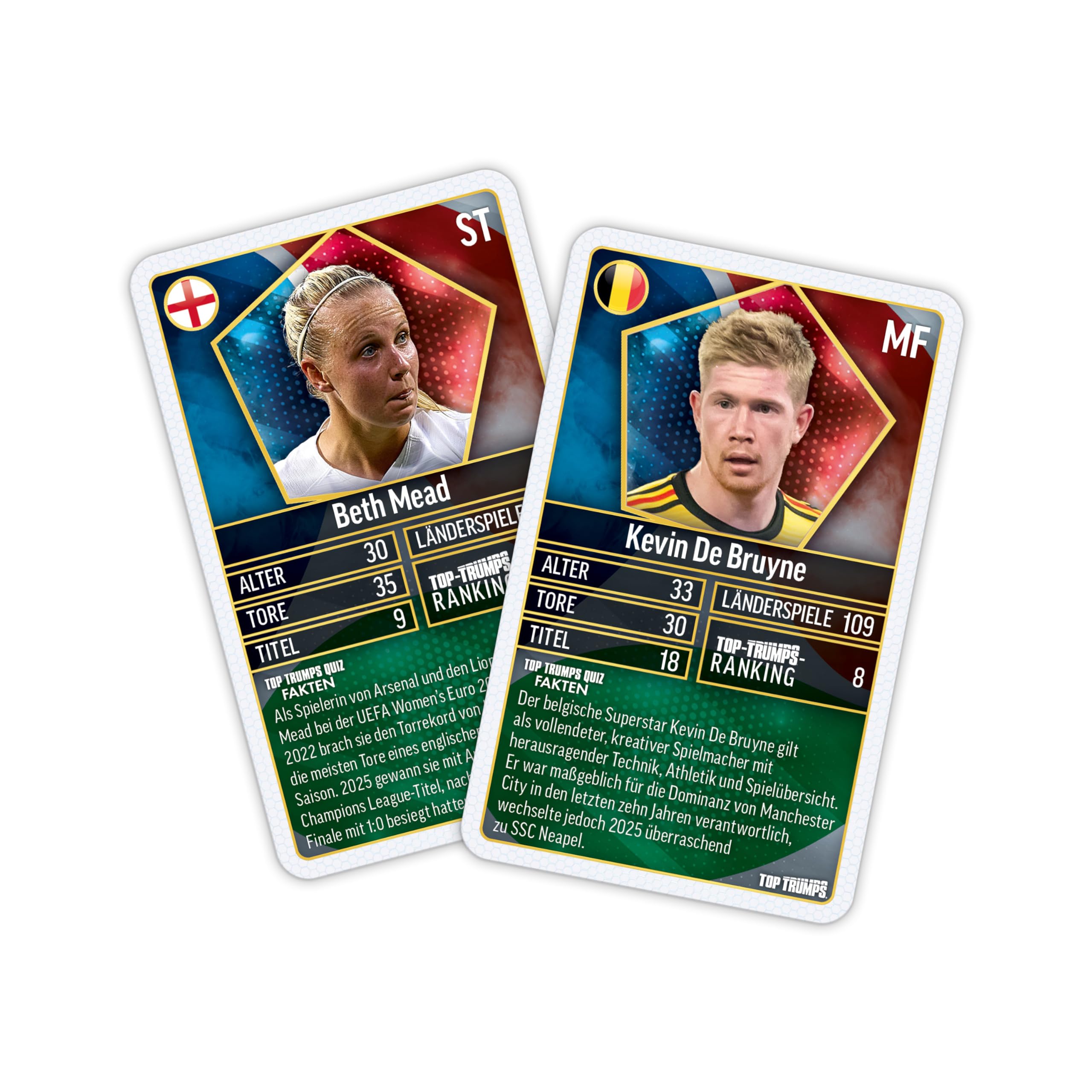 Winning Moves Top Trumps Weltfussball Stars Geschenkset Ball Gr.5
