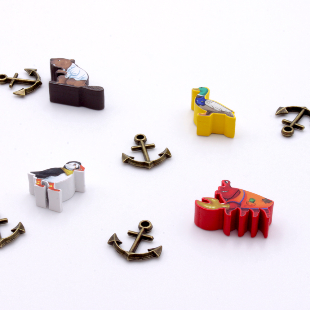Meeple Sticker Everdell Farshore Sticker Set Aufkleber