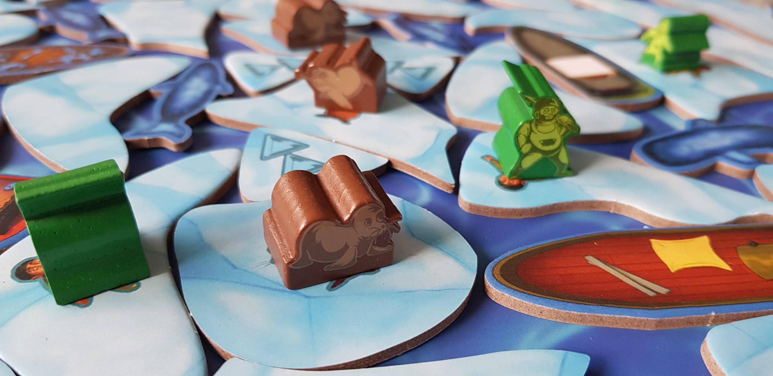 Keep Exploring Ice Floes & Foes Brettspiel 2-6 Spieler