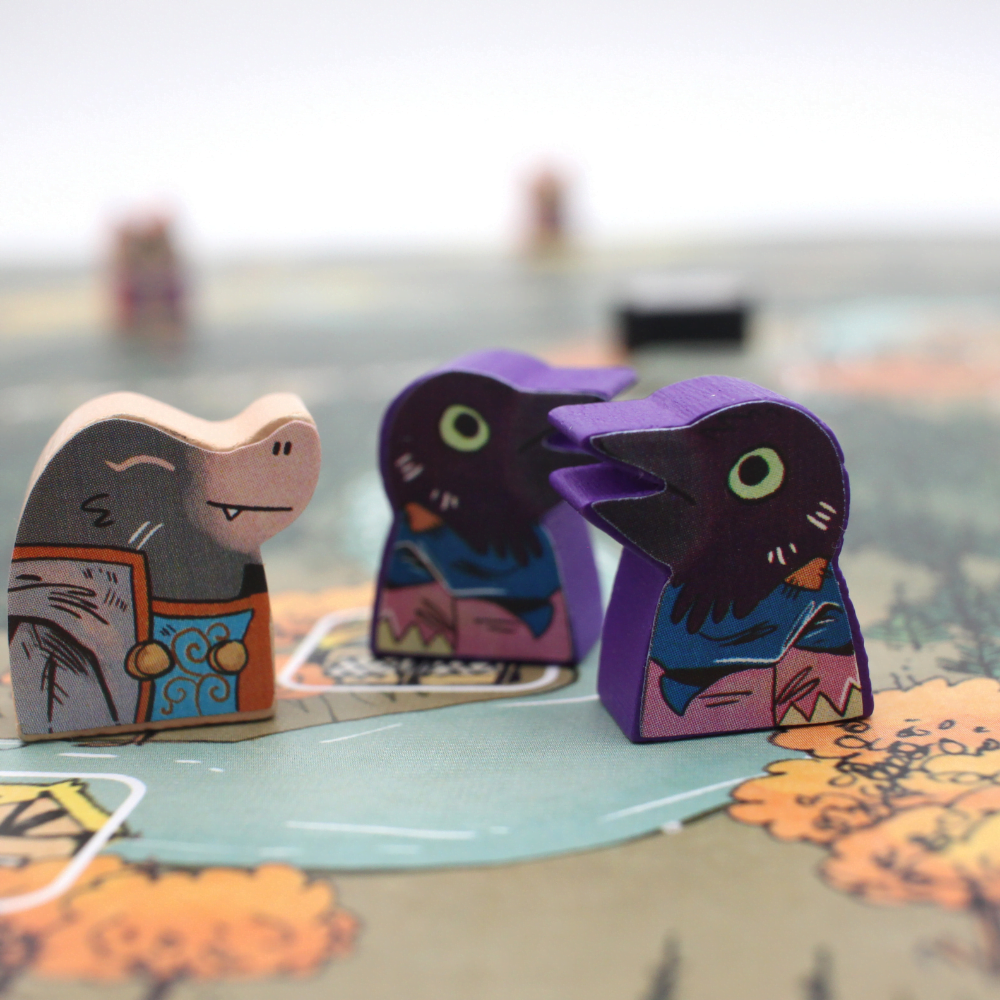 Meeple Sticker Root Underworld Sticker Set Fraktionen