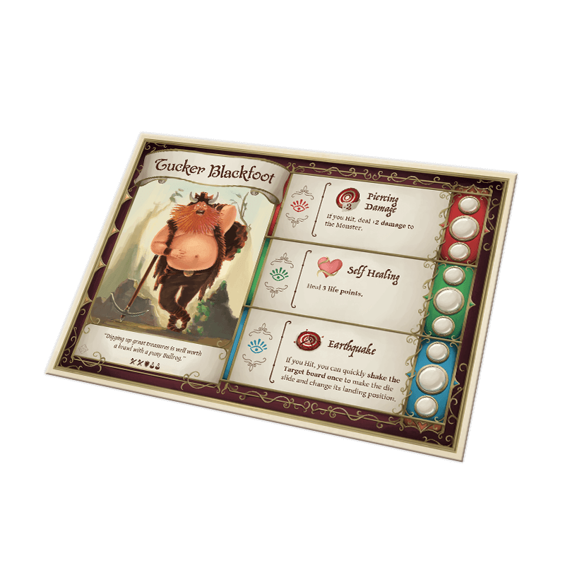 Horrible Dungeon Fighter Tucker Blackfoot Heldenbogen Zubehör