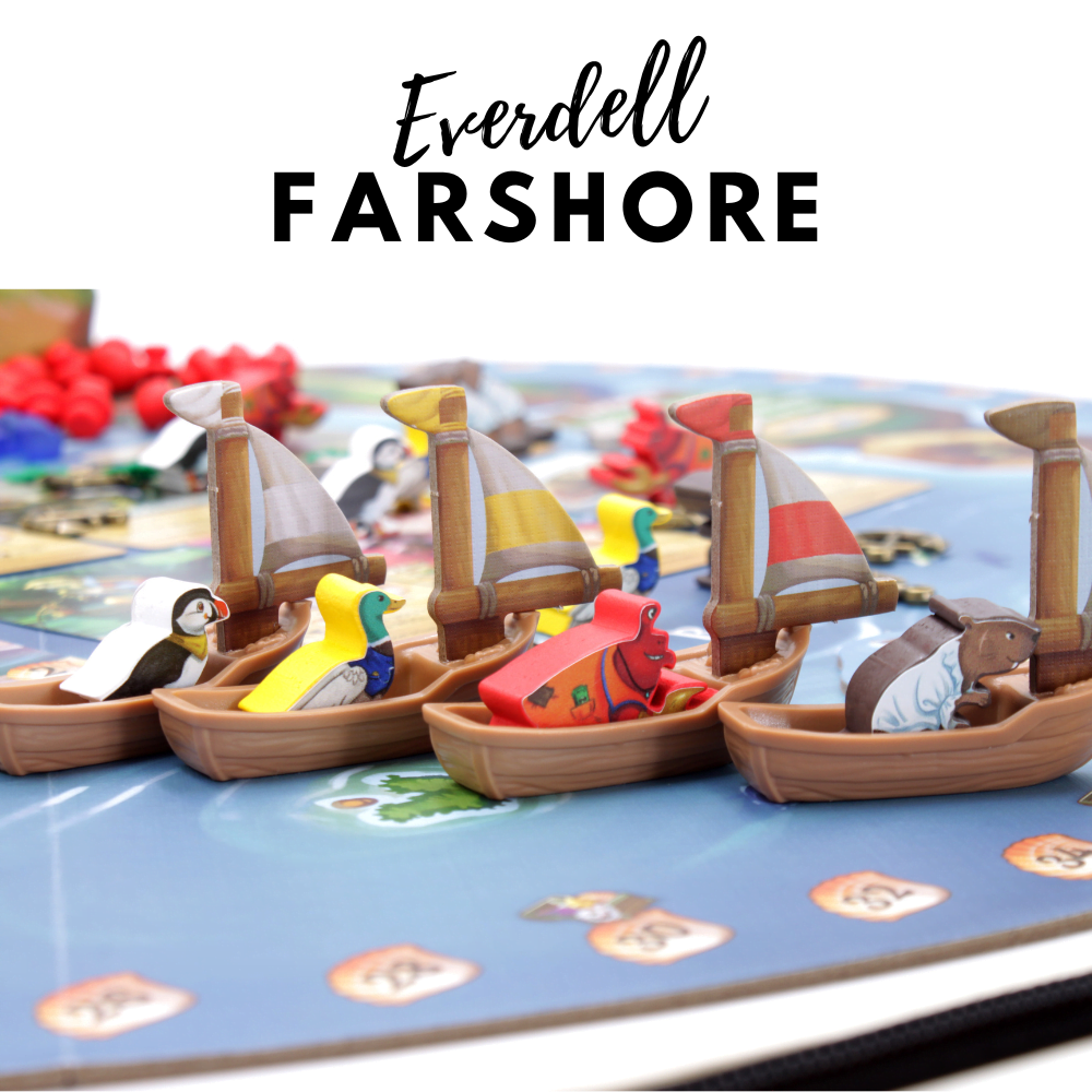Meeple Sticker Everdell Farshore Sticker Set Aufkleber