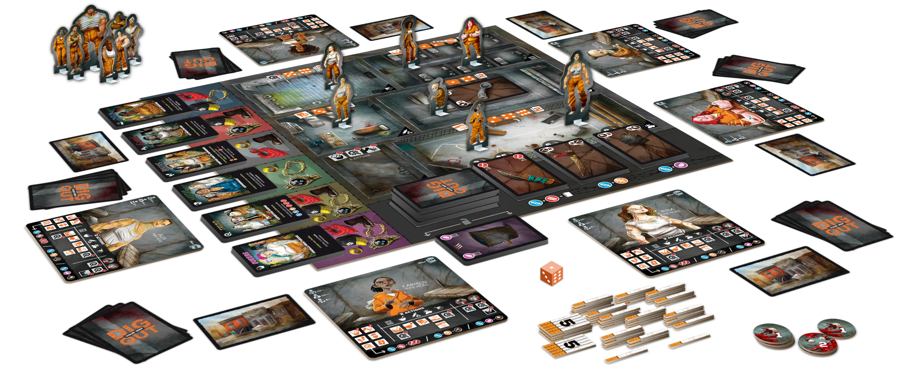 Bannan Games Grab Dich Frei Brettspiel 2-6 Spieler NL
