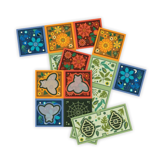 Horrible Flower Fields Flower Mix Promo-Plättchen Legespiel