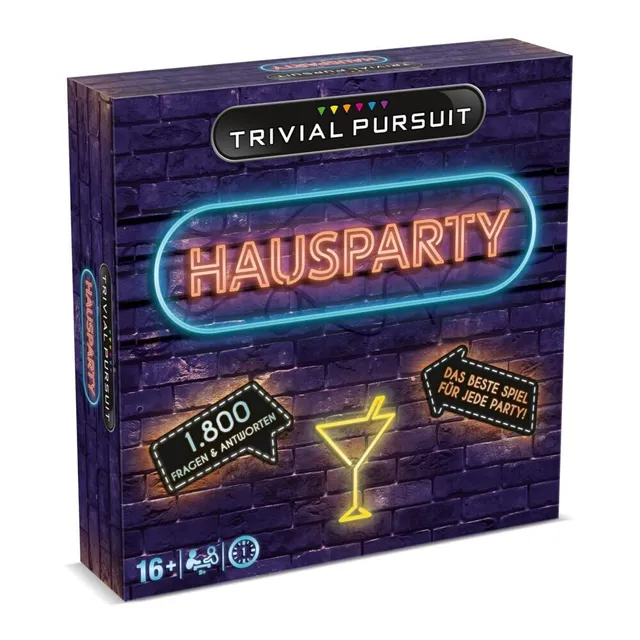 Winning Moves Trivial Pursuit Hausparty XL Quizspiel Deutsch
