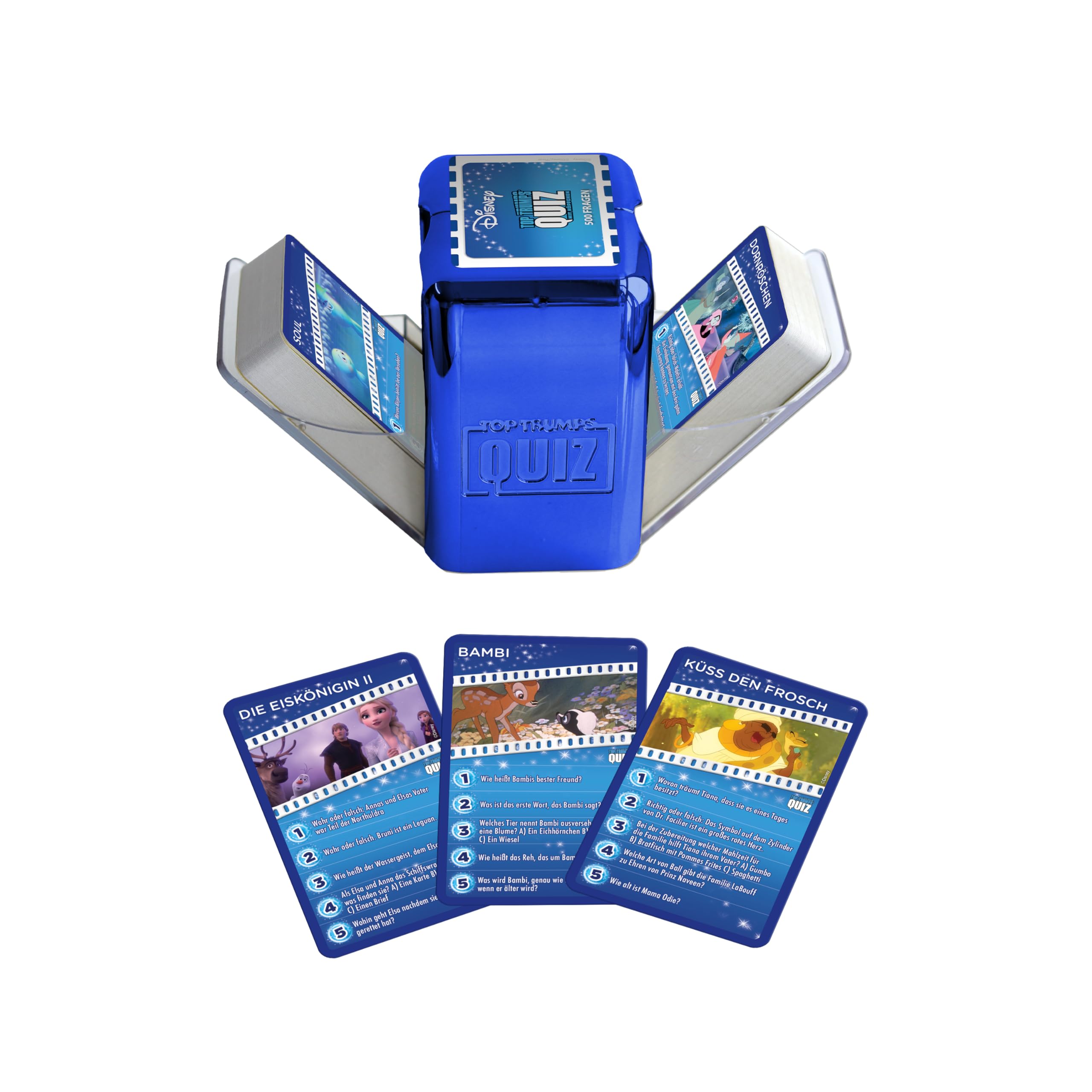Winning Moves Top Trumps Quiz Disney Kartenspiel Deutsch ab 6