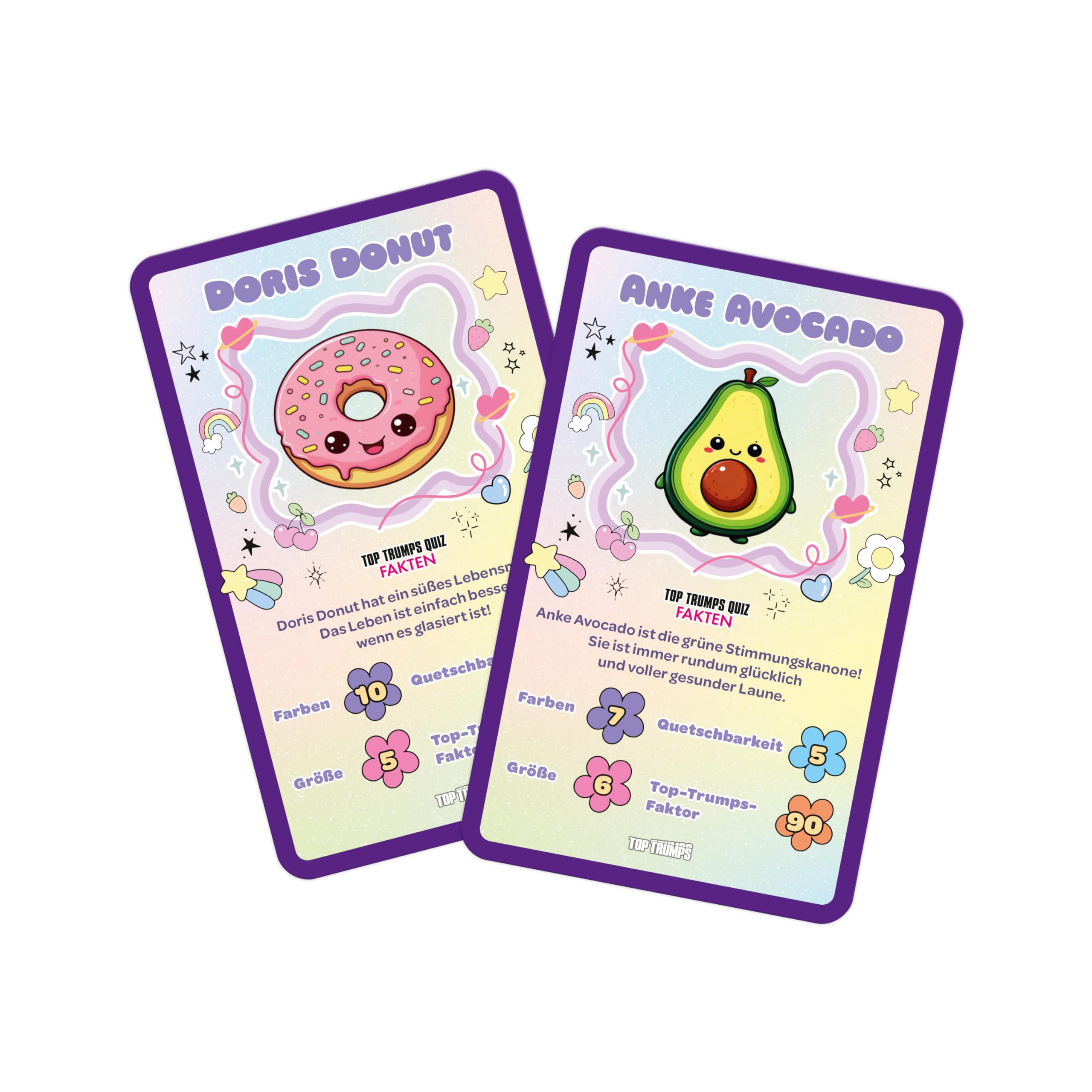 TOP TRUMPS Kawaii Kuddlies Kartenspiel 30 Karten ab 6 Jahren