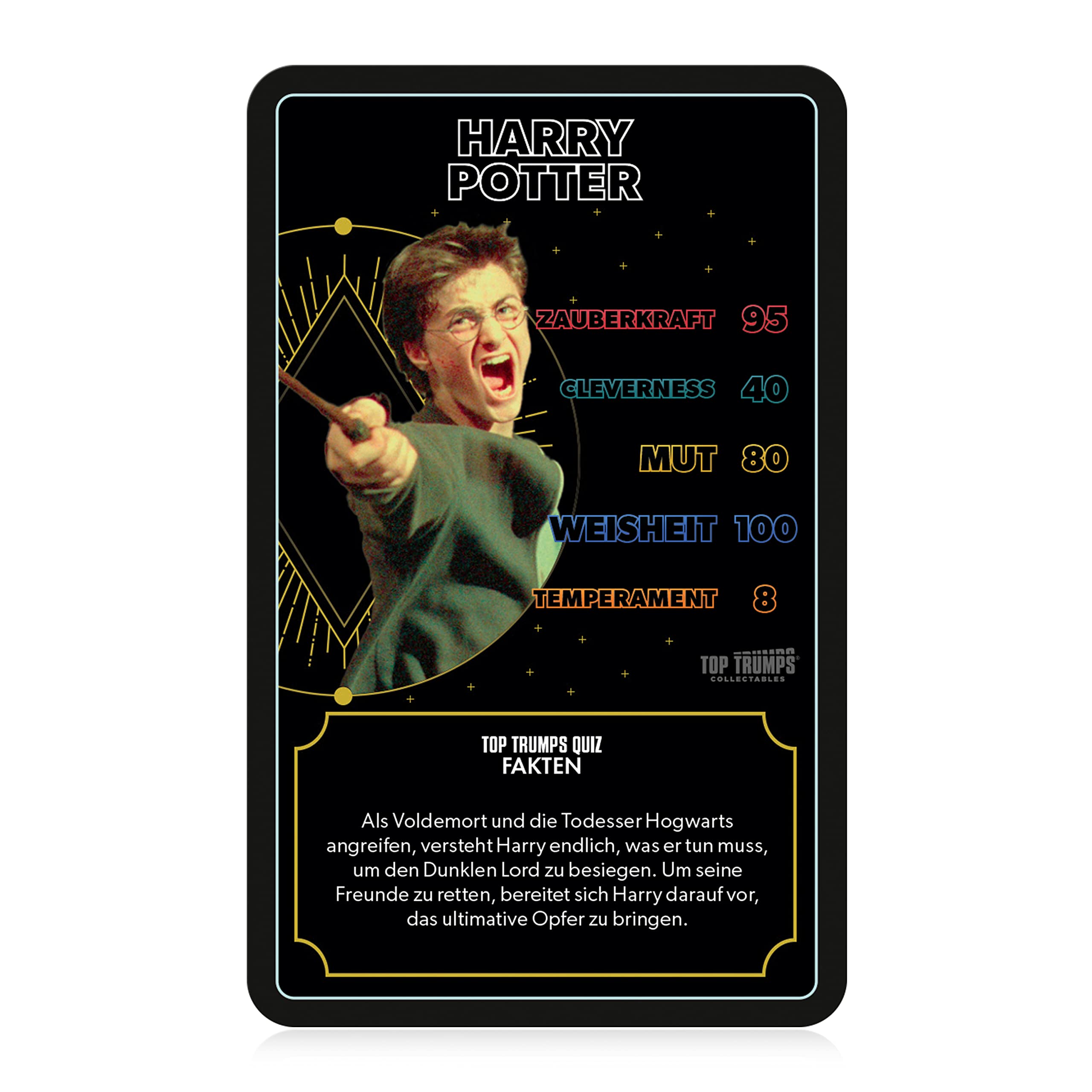 Winning Moves Top Trumps Collectables Harry Potter Quartett Deutsch