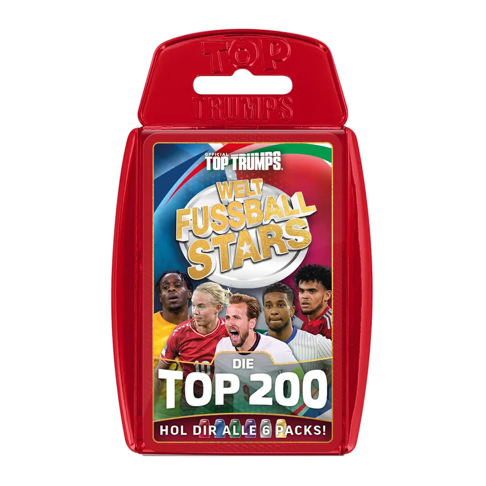 Winning Moves Top Trumps Weltfussballstars Pack 1 Kartenspiel ab 6