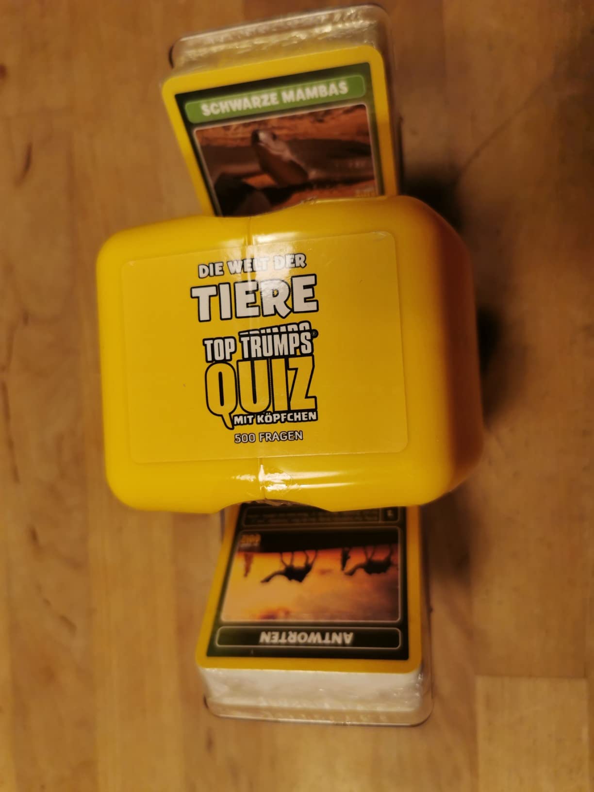 Winning Moves Top Trumps Quiz Welt der Tiere Kartenspiel ab 7