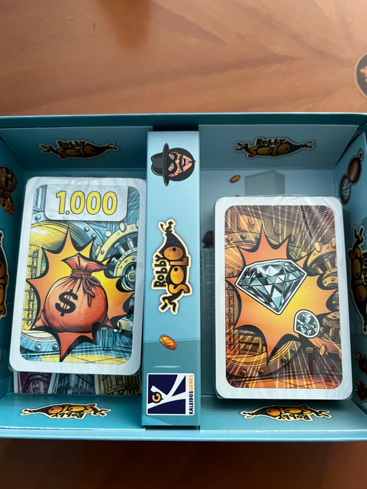 KaleidosGames Robby Solo Kartenspiel 3-6 Spieler Bankraub