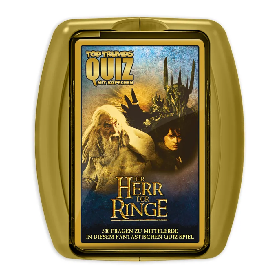 Winning Moves Top Trumps Quiz Herr der Ringe Quizspiel Karten