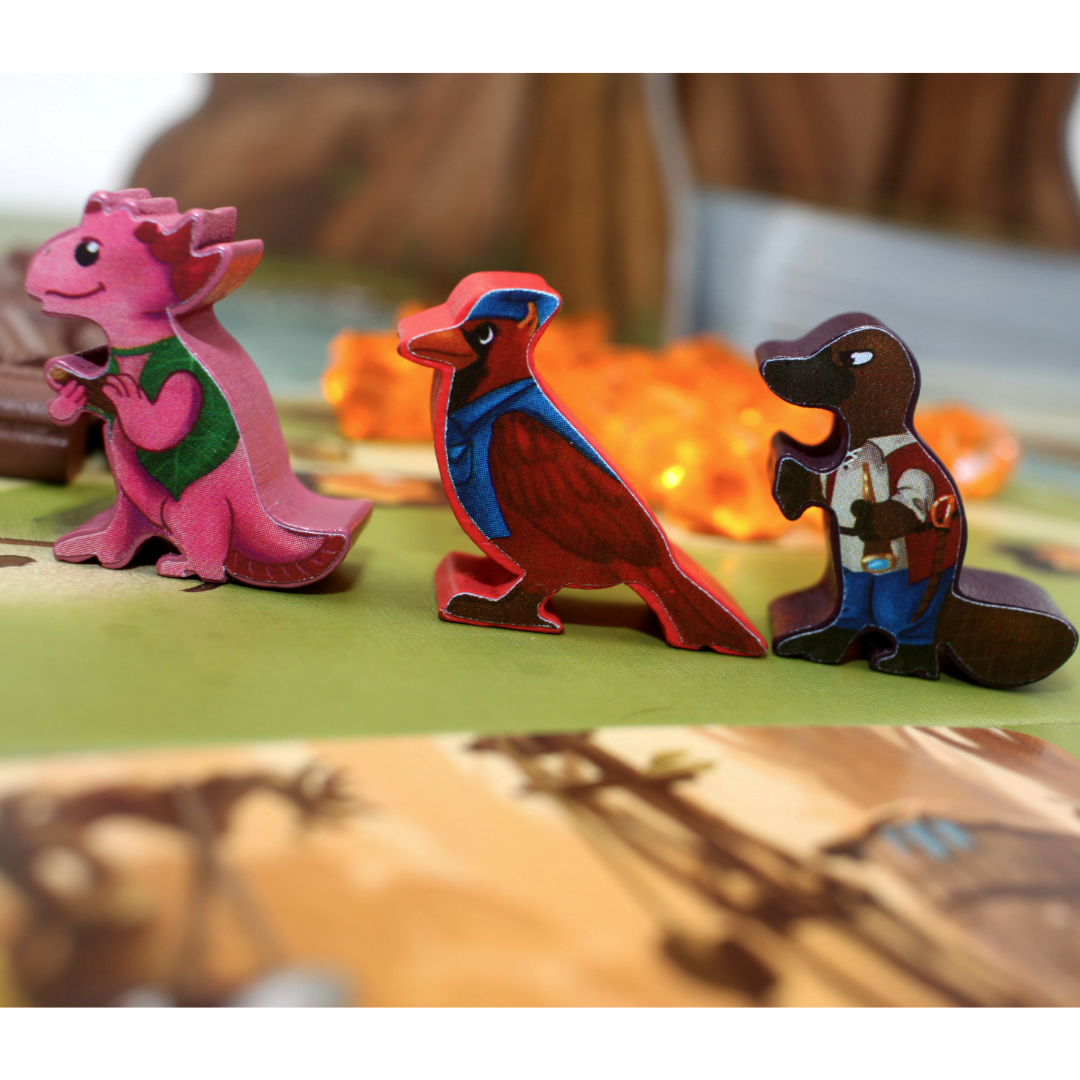 Meeple Sticker Everdell Pearlbrook Sticker Set Erweiterung