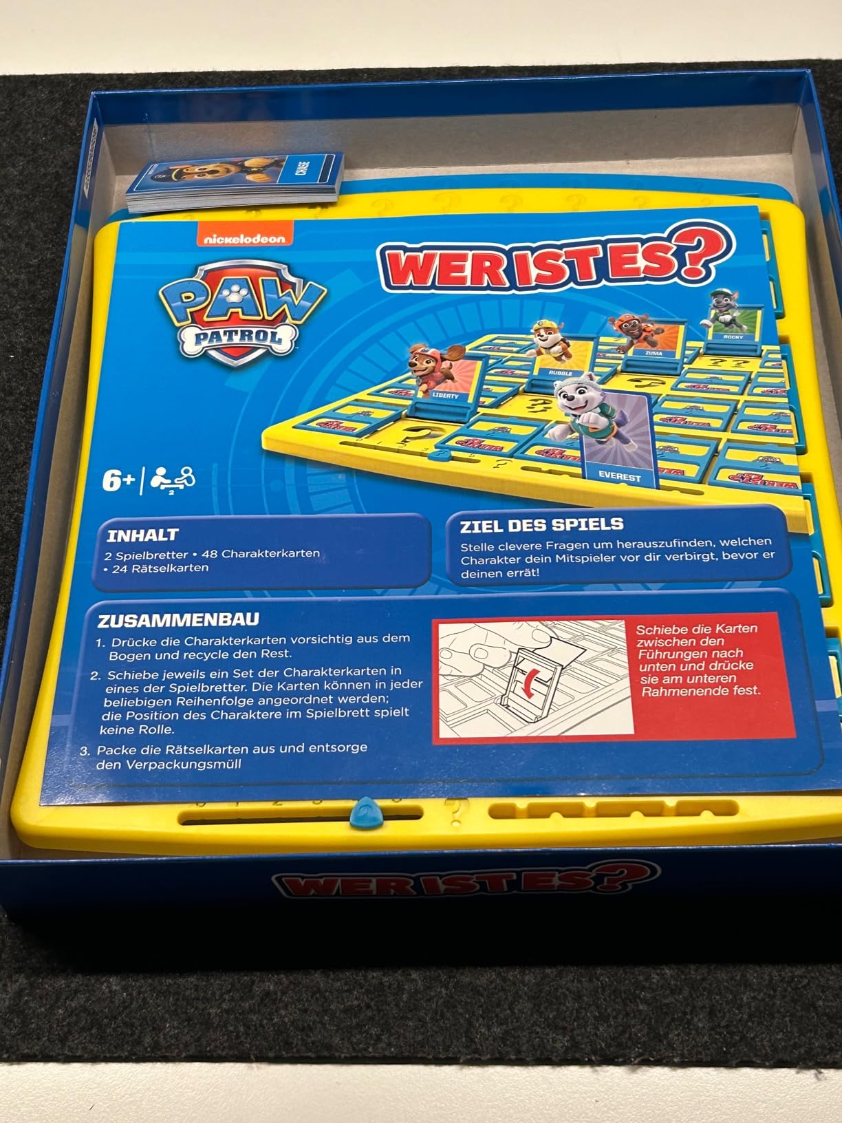 Winning Moves Wer ist es? Paw Patrol Brettspiel Deutsch 2 Spieler