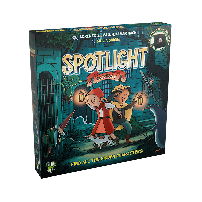 Horrible Spotlight Fantasy Suchspiel 1-5 Spieler Koop