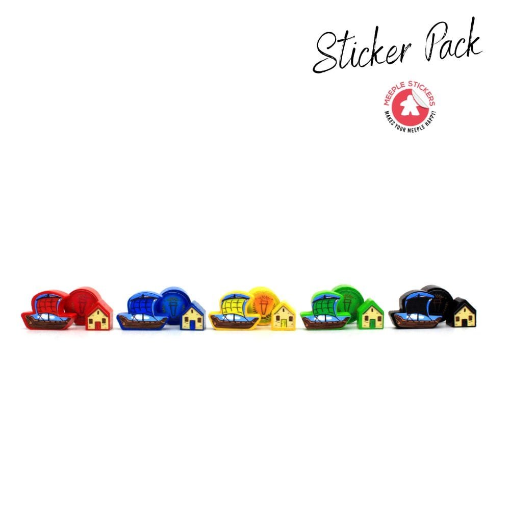 Meeple Sticker Concordia Sticker Set Aufkleber Antike