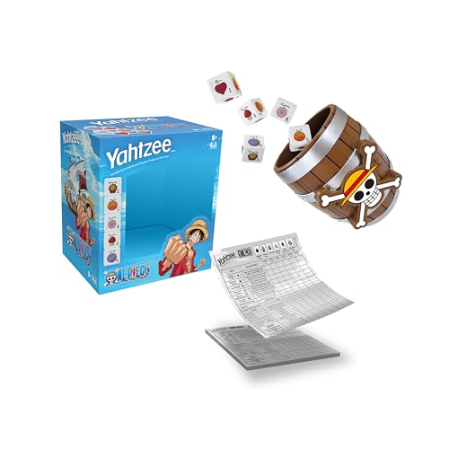 Winning Moves Yahtzee One Piece Edition Würfelspiel Becher