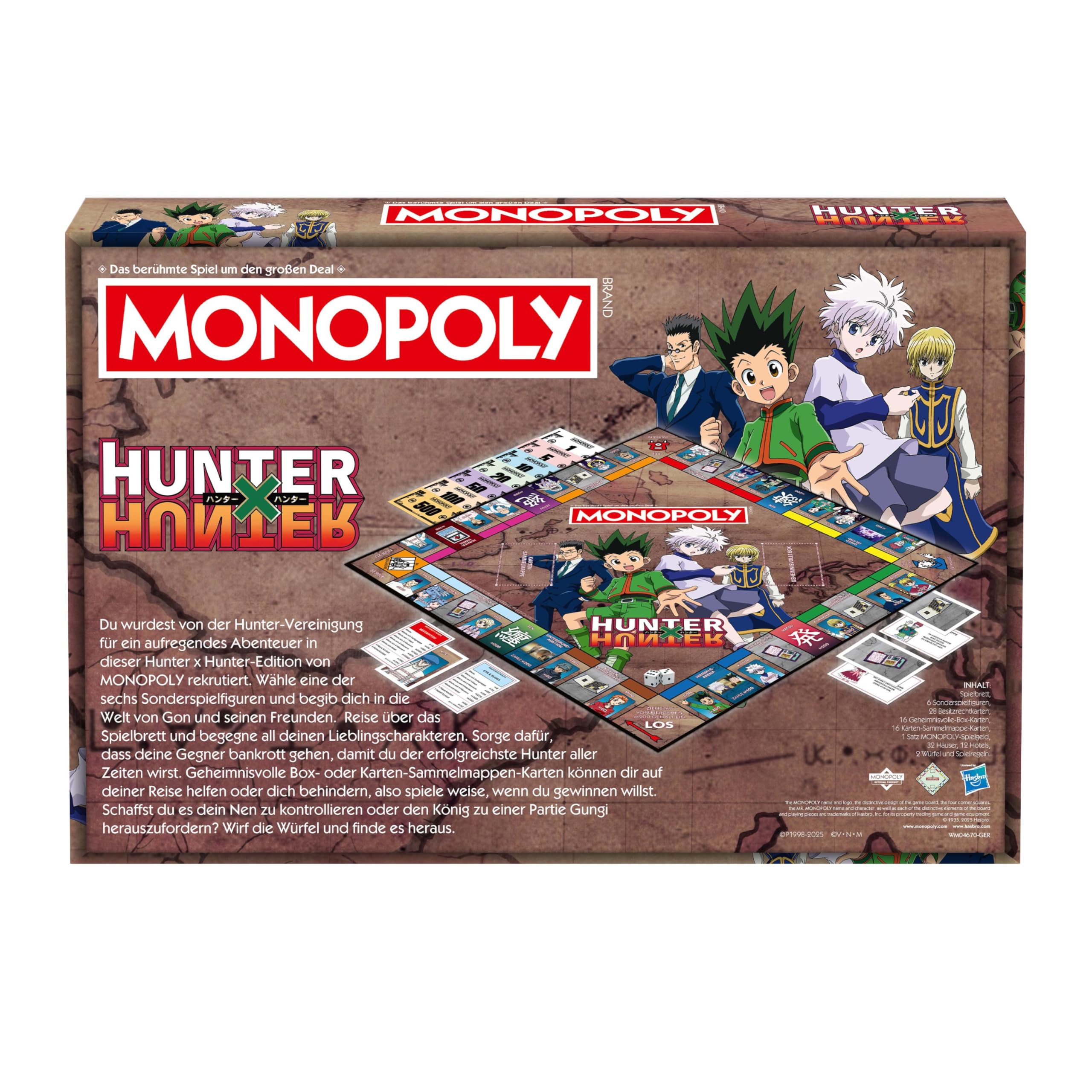 Winning Moves Monopoly Hunter x Hunter Brettspiel ab 12