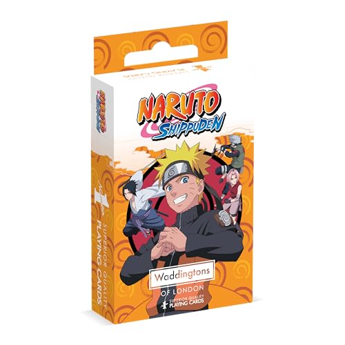Winning Moves Number 1 Naruto Spielkarten 54 Karten