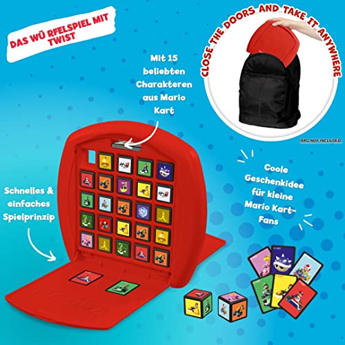Winning Moves Top Trumps Match Mario Kart Würfelspiel Koffer