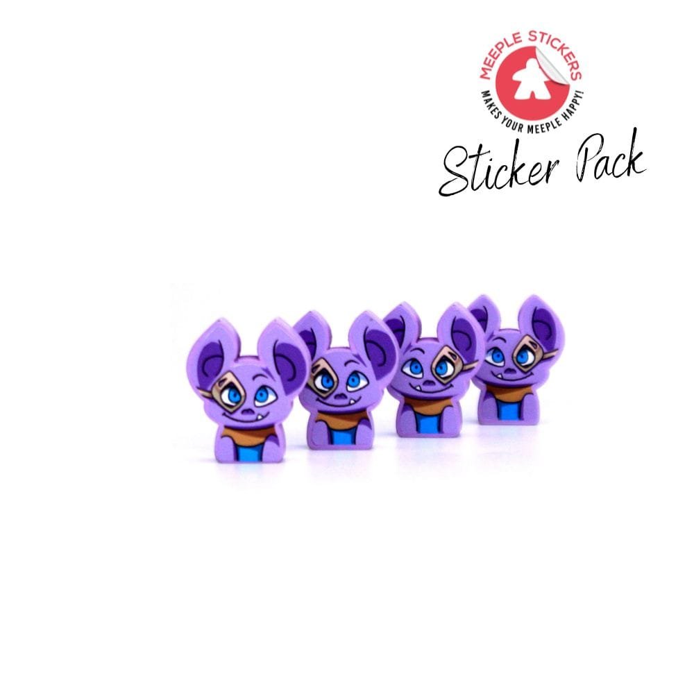 Meeple Sticker Keep the Heroes Out Sticker Set Monster